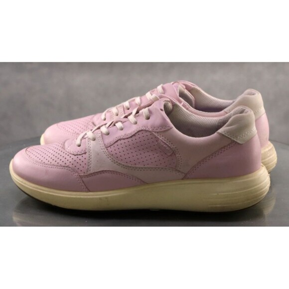 ECCO Soft 7 Runner Women's Perforated Sneakers Shoes Size EU 40 US 9-9.5 Leather - Picture 2 of 11
